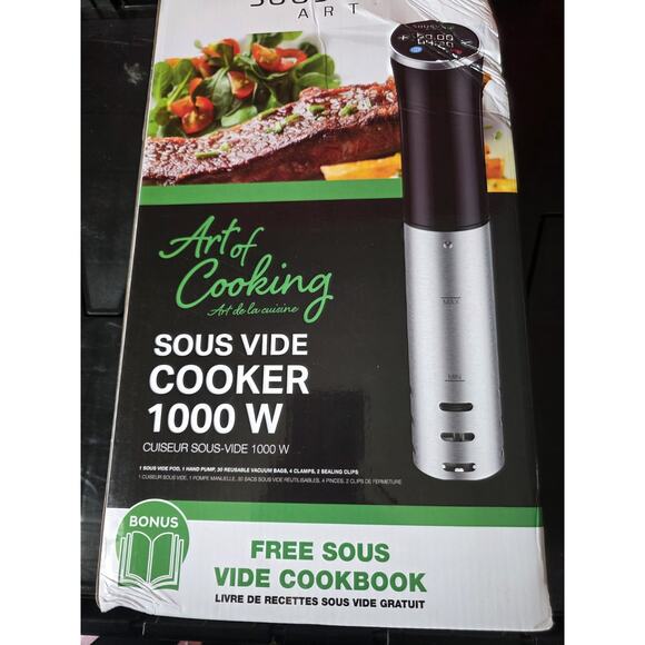 SOUSVIDE ART Sous Vide Immersion Cooker Machine Kit 30 Bags, 800W - Picture 3 of 4